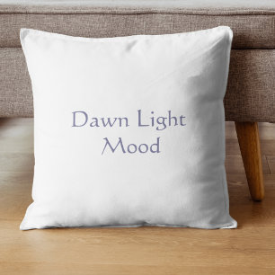 Dawn Light Mood Modern Minimalist Throw Pillow
