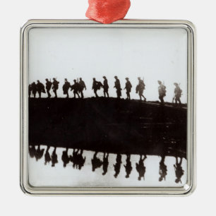 Dawn March Metal Ornament