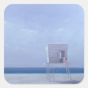 Dawn Miami Square Sticker