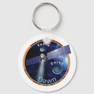 Dawn Mission Patch Keychain