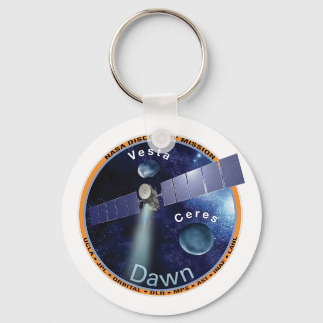 Dawn Mission Patch  Keychain (Front)