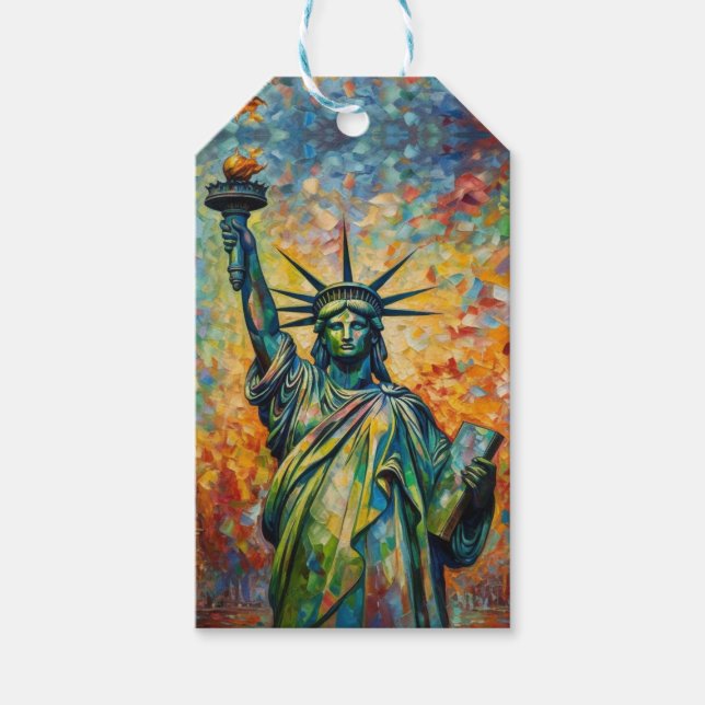 Dawn of Liberty, custom Gift Tags (Front)