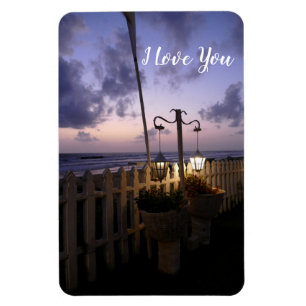 Dawn on the Beach Magnet