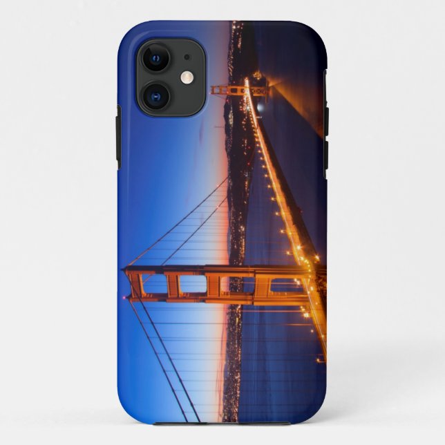 Dawn over San Francisco and Golden Gate Bridge. Case-Mate iPhone Case (Back)