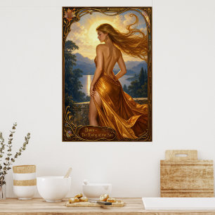 Dawn The Rising Of The Sun Serene Poster