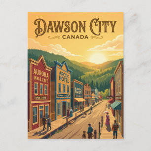 Dawson City Canada Postcard