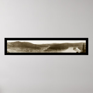 Dawson City Yukon Territory Photo 1915 Poster