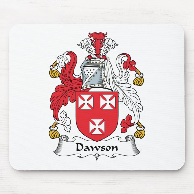 Dawson Family Crest Mouse Pad (Front)