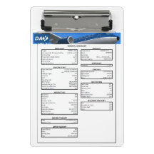 DAX 737 Clipboard Checklist