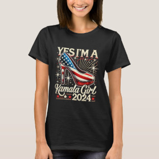 Day 2024 Yes I'm A Kamala Girl 2024 Kamala Harris  T-Shirt
