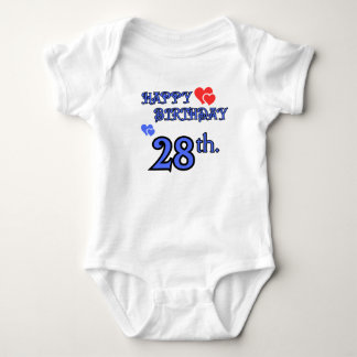 Day 28 Birthday Bodysuit