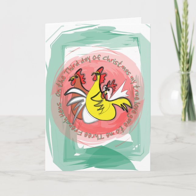 Day 3 - 12 Days of Christmas Cards (Front)