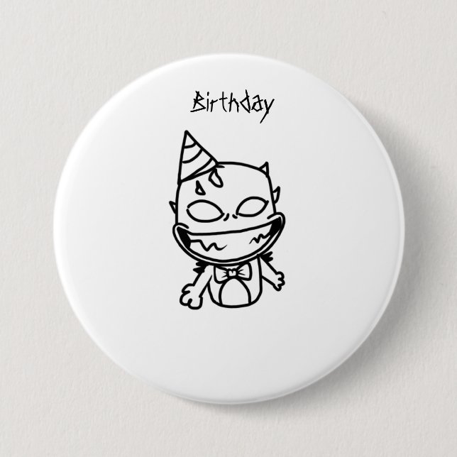 Day 3 Inch Round Button (Front)