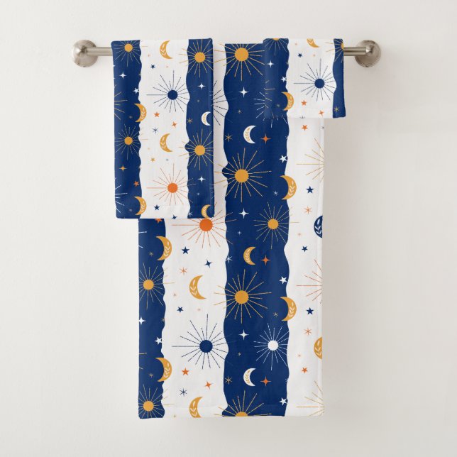 Day and Night Bath Towel Set (Insitu)