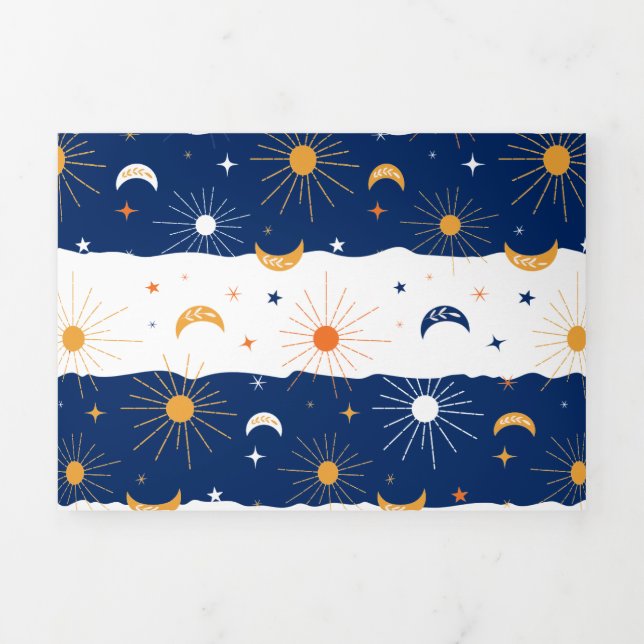 Day and Night Tri-Fold Announcement (Cover)