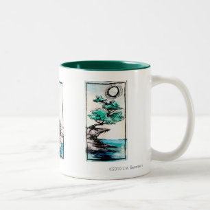 Day and Night Two-Tone Coffee Mug