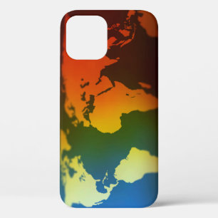 Day and night world globe Case-Mate iPhone case