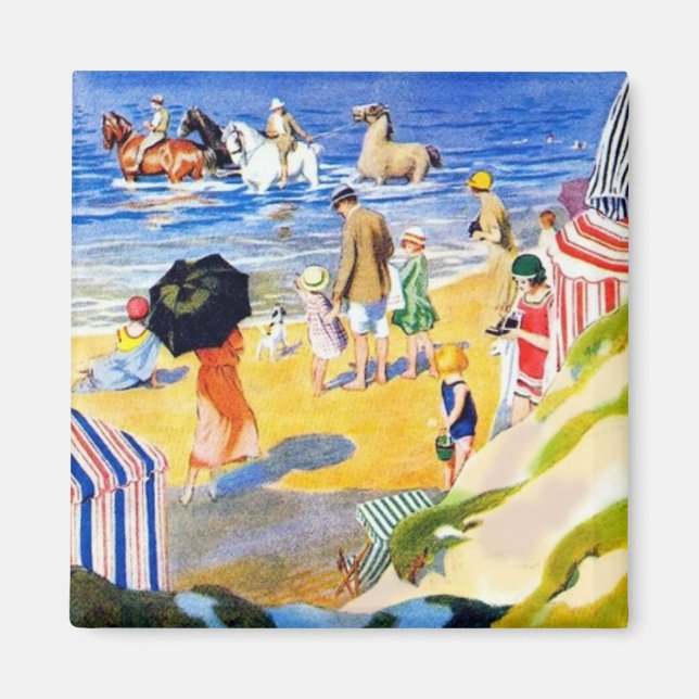 Day At the Beach Magnet (Front)