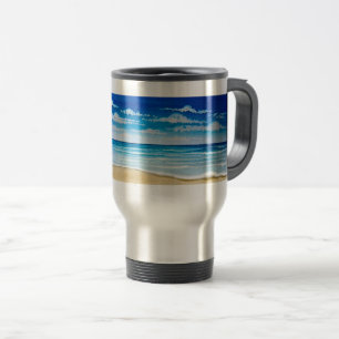 Day at the Beach Travel Mug