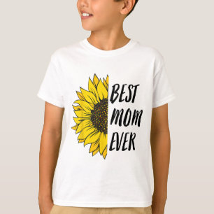 Day Best Mom Ever From Daughter Son Mom Kids  T-Shirt