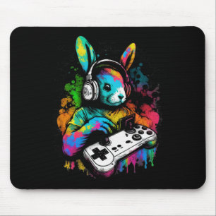 Day Boys Gamer Shirt Video Game Controller Bunny 1 Mouse Pad