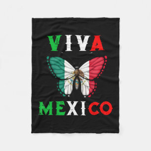 Day Butterfly Mexico Women Girls Kids Fleece Blanket