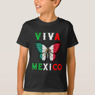 Day Butterfly Mexico Women Girls Kids  T-Shirt