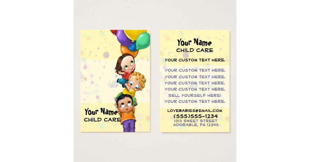 Child care coupons