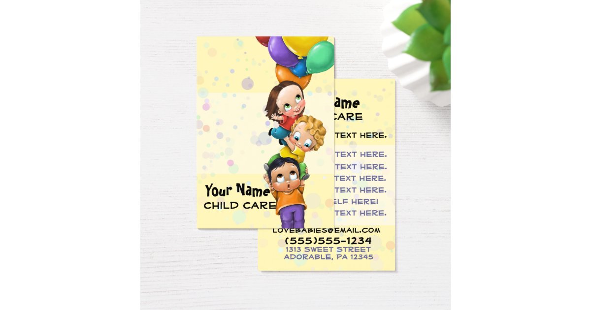 Child care coupons