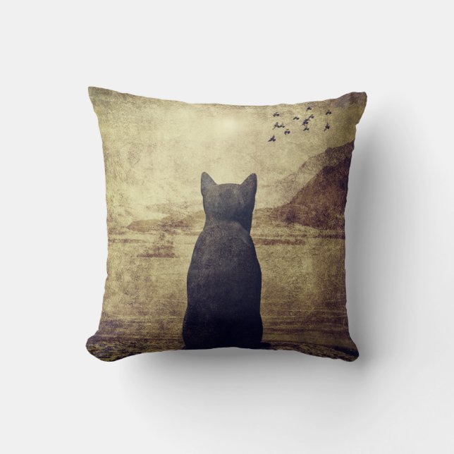 Day Dream Throw Pillow (Front)