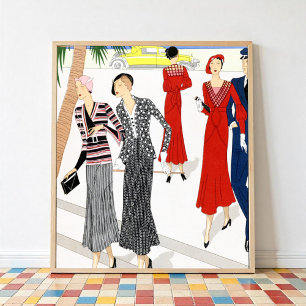 Day dresses  by Noxa and Aine-Montaillé Poster