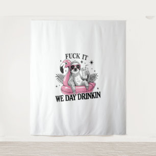 Day drinkin Sloth Tapestry