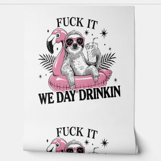 Day drinkin Sloth Wallpaper
