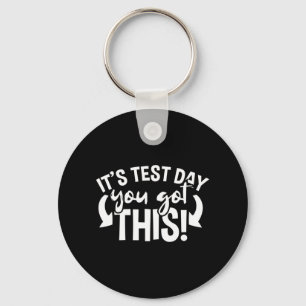 Day Examination Teacher Motivational Keychain