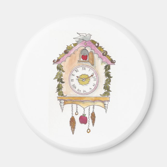 Day Fifty two - Cuckoo Clock Magnet (Front)