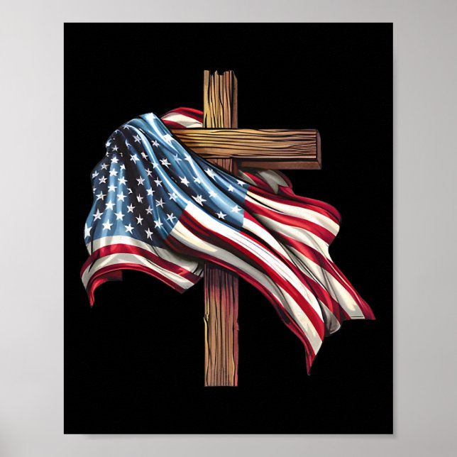 Day Flag Cross Print  (Front)