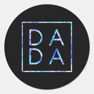 Day For New Dad1 Classic Round Sticker