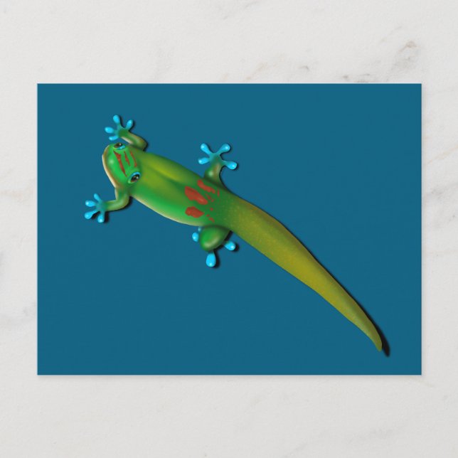 Day Gecko Postcard (Front)