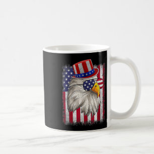 Day Happy 4th Of July Design Vintage Flag  Coffee Mug