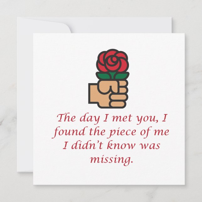 Day I Met You Holiday Card (Front)