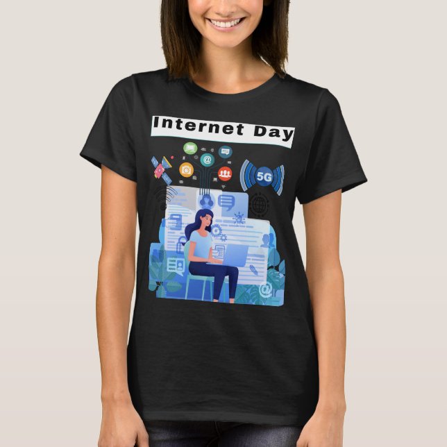 Day Internet  T-Shirt (Front)
