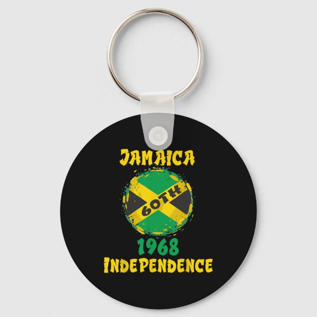 Day Jamaica 2023 61th  Keychain (Front)