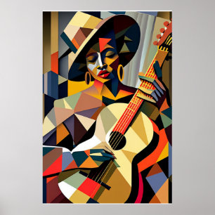 DAY JOUER LA BLUES Poster