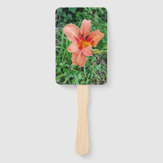 Day Lilly Hand Fan