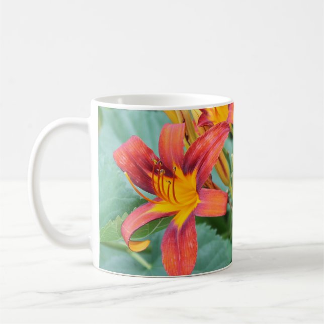 Day Lily Delight Coffee Mug (Left)