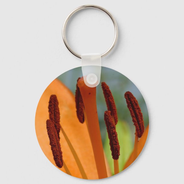 day lily keychain (Front)