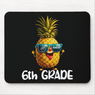 Day Of 6th Grade Peace Out 6th Grade Funny Graduat Mouse Pad