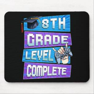 Day Of 8th Grade Level Complete Graduation Boys Hi Mouse Pad