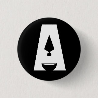 Day of Archaeology "A" logo black button