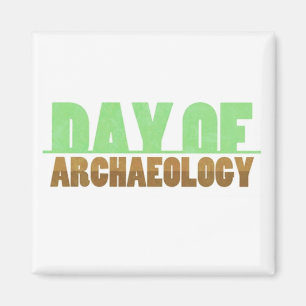 Day of Archaeology Square Magnet